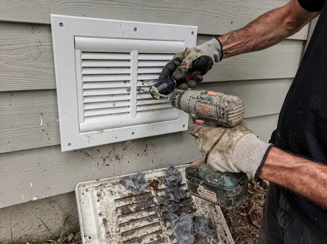 Dryer Vent Cover Replacement in Windsor Locks