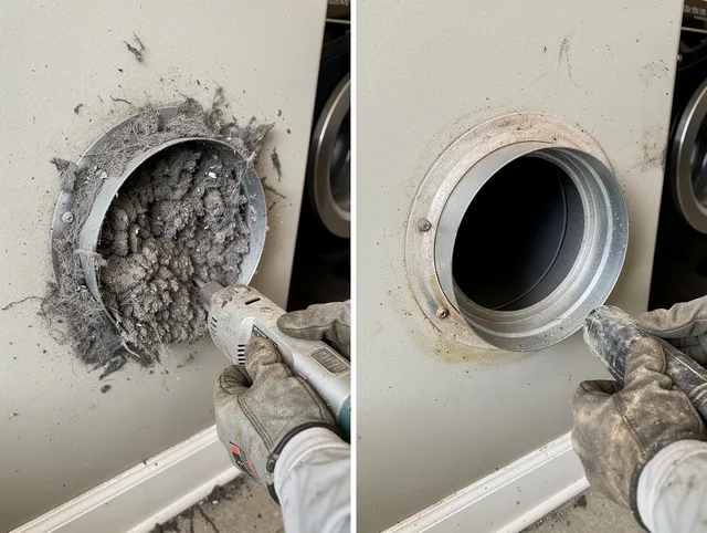 Professional clogged vent cleaning by Windsor Locks Dryer Vent Cleaning in Windsor Locks