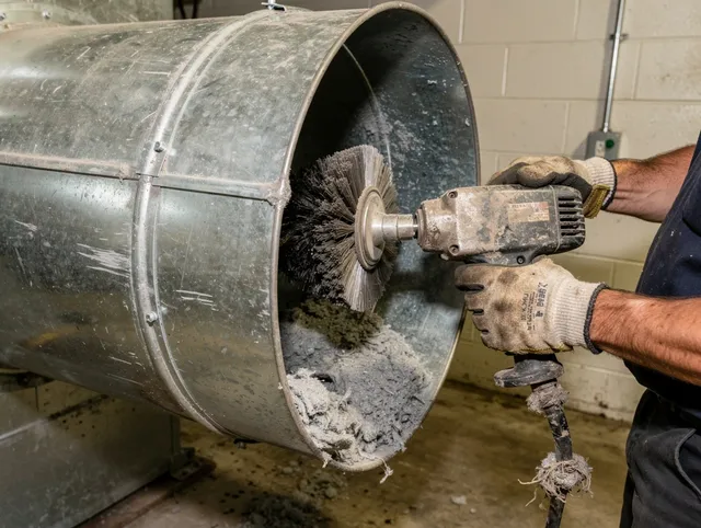 Industrial-grade dryer vent cleaning by Windsor Locks Dryer Vent Cleaning in Windsor Locks